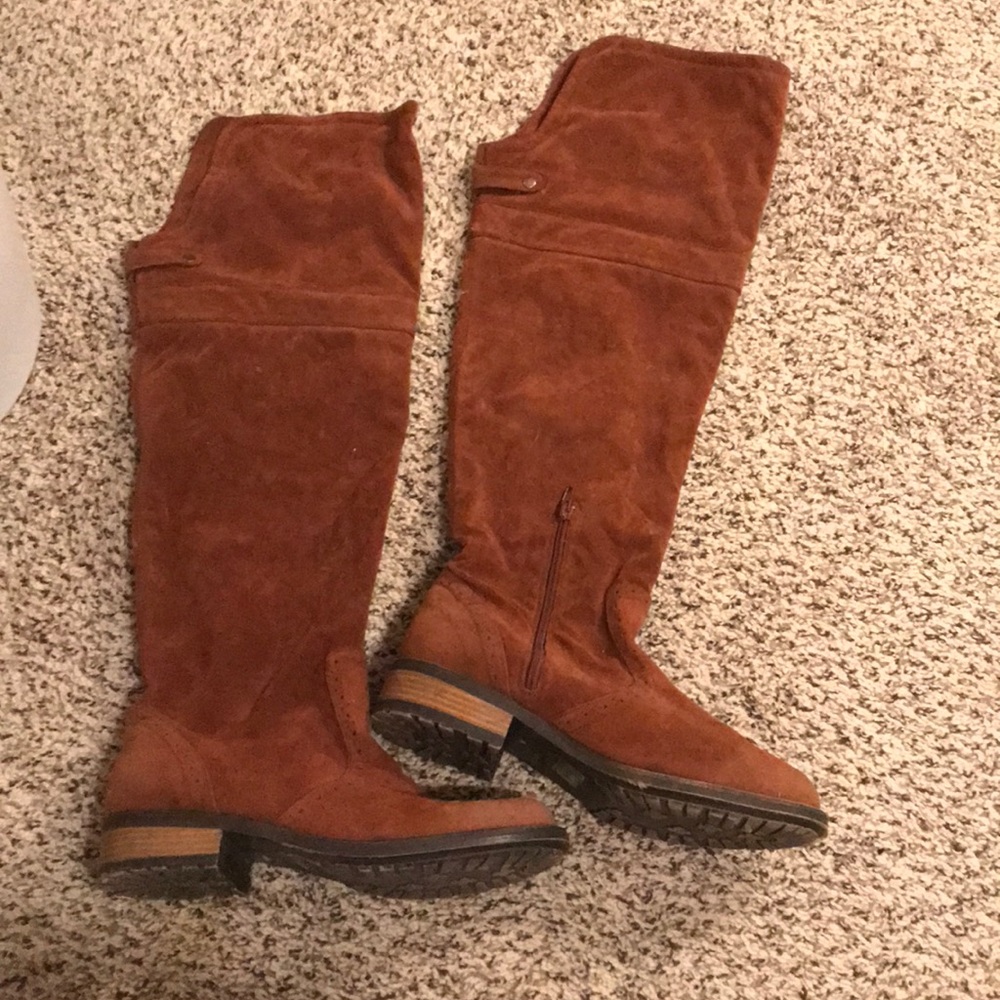 Over the knee boots